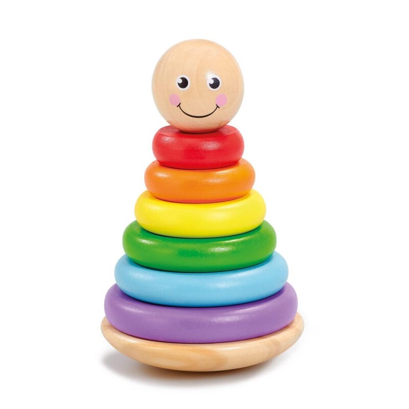 Woodlets Rainbow Stacking Rings